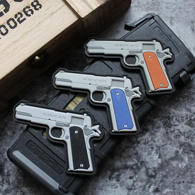 pvc military arms Hook and loop tactical clothing backpack patch tactical packs Clothing diy tactical accessories patch Badge