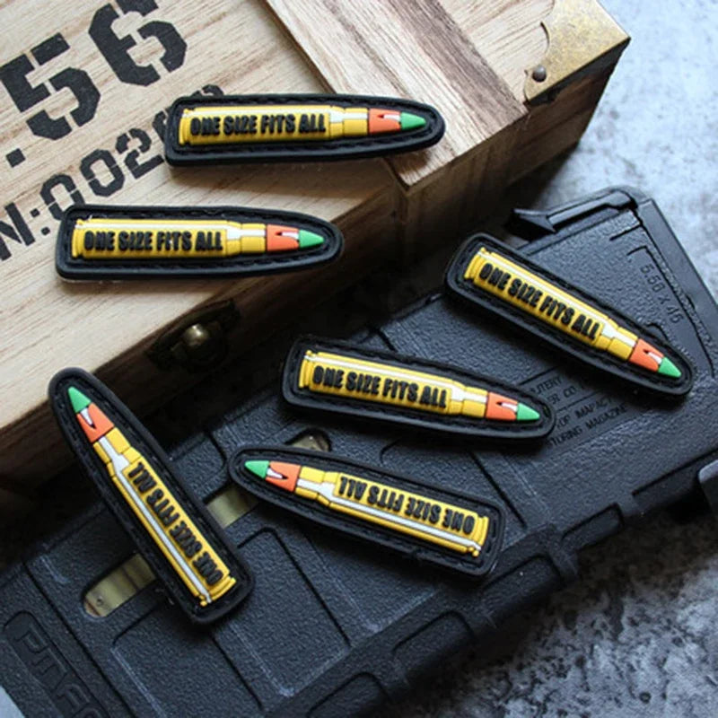 pvc military arms Hook and loop tactical clothing backpack patch tactical packs Clothing diy tactical accessories patch Badge