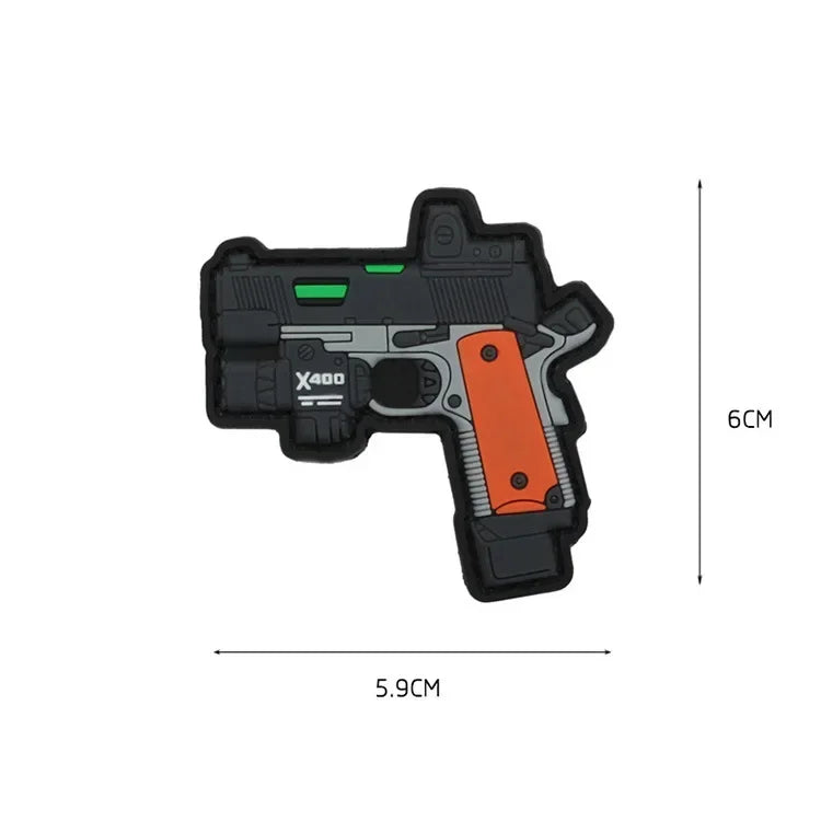 pvc military arms Hook and loop tactical clothing backpack patch tactical packs Clothing diy tactical accessories patch Badge