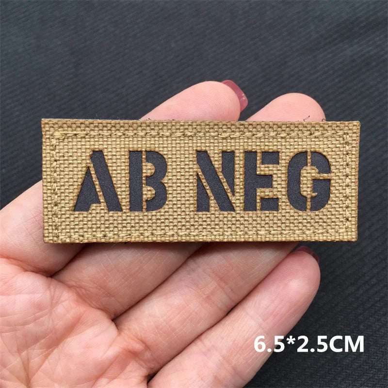 Tactical Patches IR Infrared Reflective Morale Patches on Backpack Vest Clothing Outdoor Badges Hook&Loop