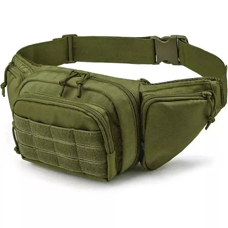 Tactical Fanny Pack for Men Concealed Carry  CCW Holster Military Pistol Waist Pouch Gun Bag for Travel, Work, Outdoor, EDC Gear