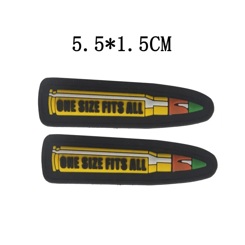 pvc military arms Hook and loop tactical clothing backpack patch tactical packs Clothing diy tactical accessories patch Badge