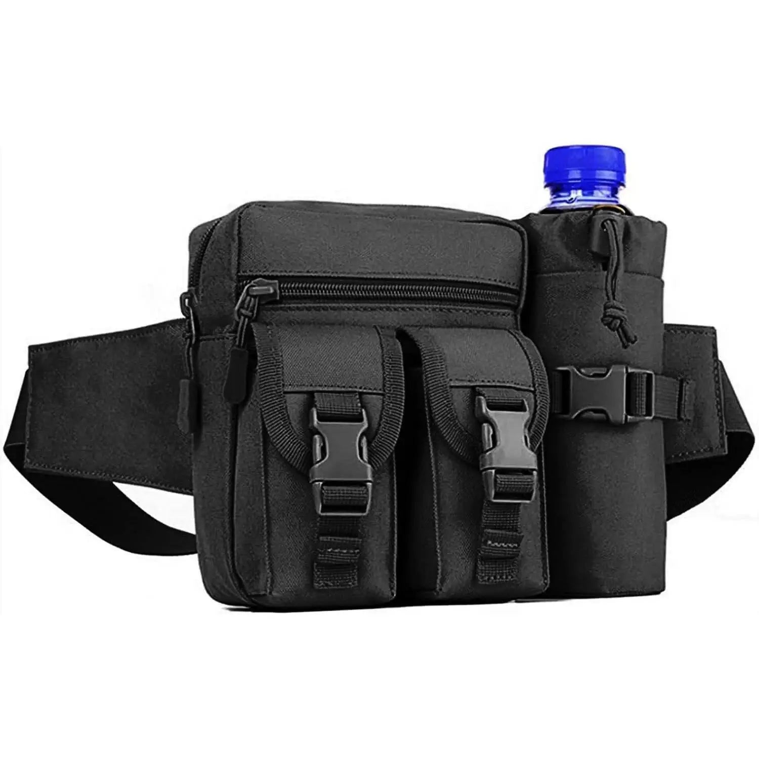 Tactical Fanny Pack for Men Concealed Carry  CCW Holster Military Pistol Waist Pouch Gun Bag for Travel, Work, Outdoor, EDC Gear