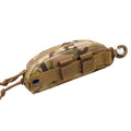 Tactical Fashion Glasses Case for Outdoor Lovers - Durable polyester, black, suitable for hunting and fishing