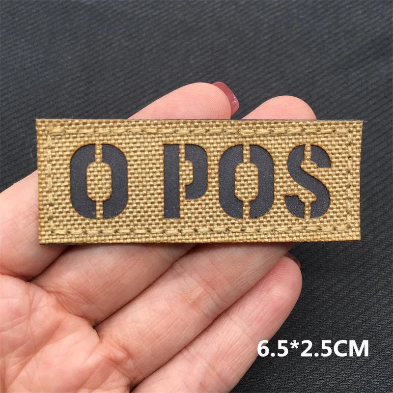 Tactical Patches IR Infrared Reflective Morale Patches on Backpack Vest Clothing Outdoor Badges Hook&Loop