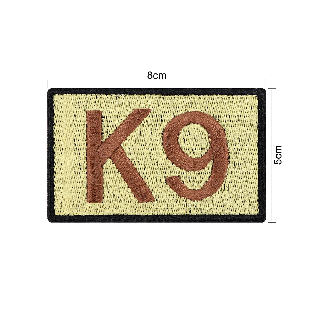 1 Piece Tactical Patch Bundle For Dog Harness Collar Vest Personalized Patches Tags Sticker Label Custom Name ID Service Dog