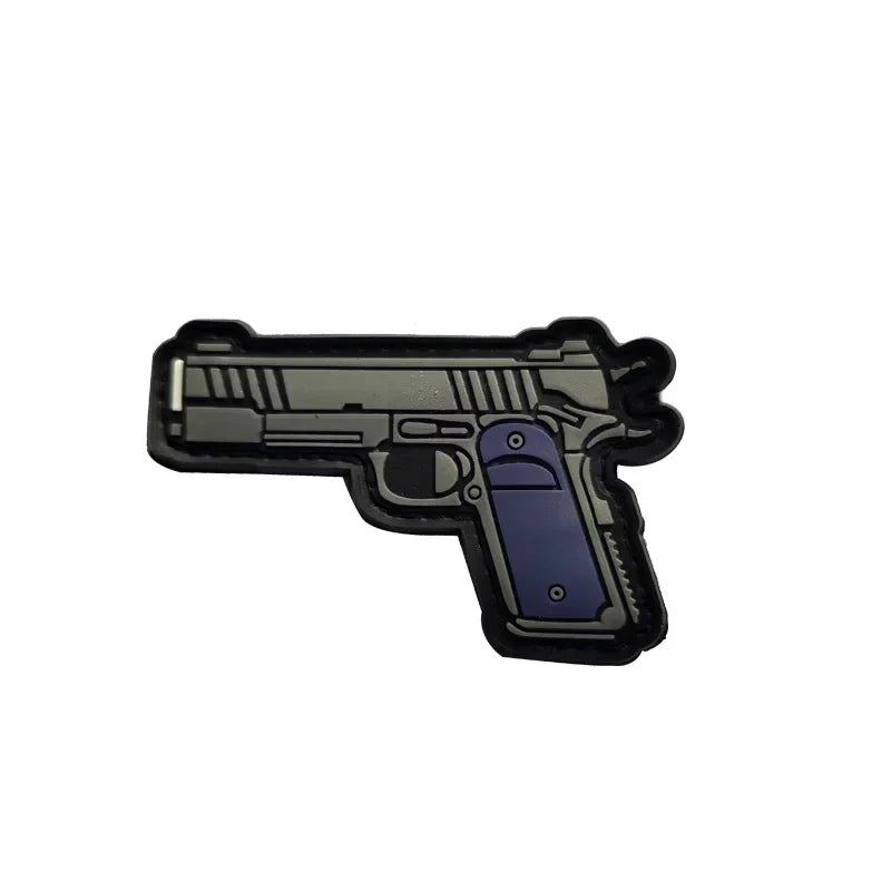 pvc military arms Hook and loop tactical clothing backpack patch tactical packs Clothing diy tactical accessories patch Badge