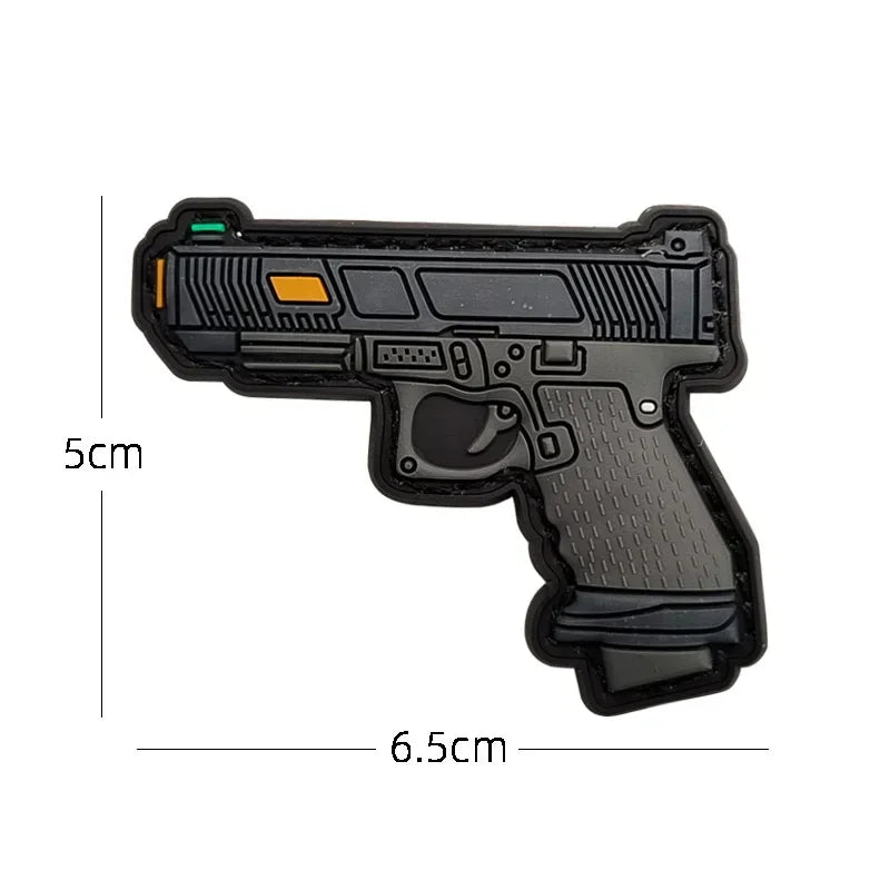 pvc military arms Hook and loop tactical clothing backpack patch tactical packs Clothing diy tactical accessories patch Badge