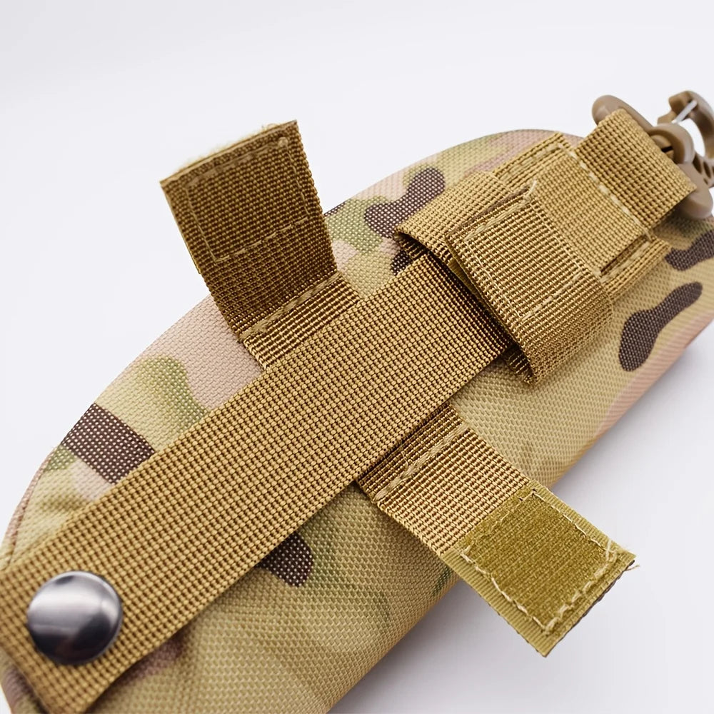 Tactical Fashion Glasses Case for Outdoor Lovers - Durable polyester, black, suitable for hunting and fishing