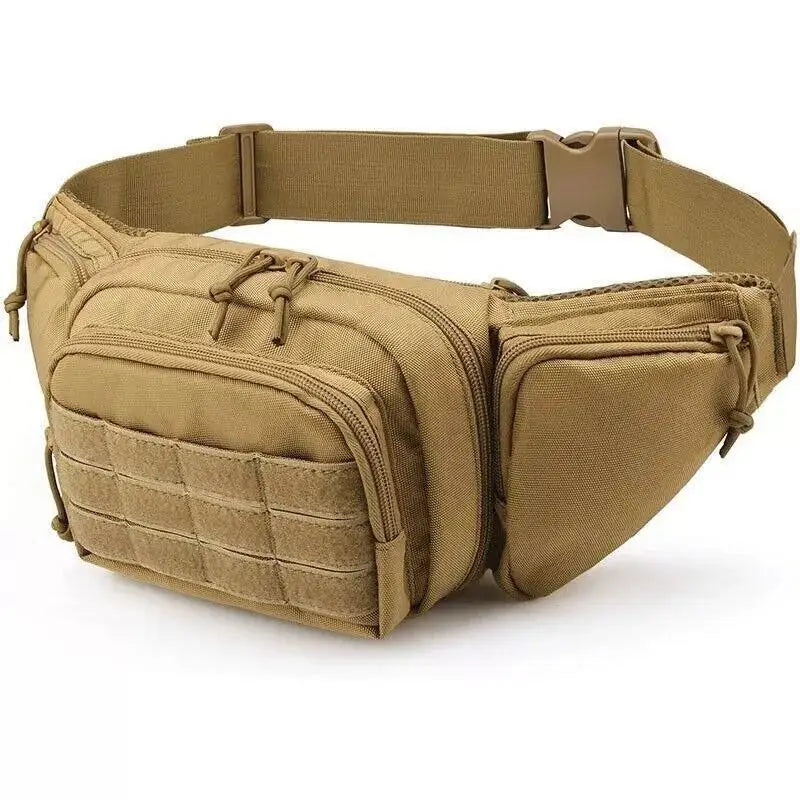 Tactical Fanny Pack for Men Concealed Carry  CCW Holster Military Pistol Waist Pouch Gun Bag for Travel, Work, Outdoor, EDC Gear