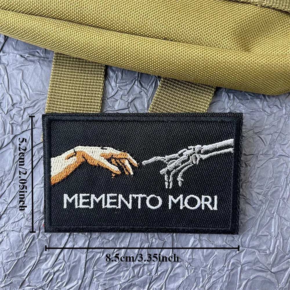 40K Black Templar Game Funny Meme Quote Velcros Patch Morale Hook & Loop Embroidered Badge for Tactical Molle Backpack, Jackets