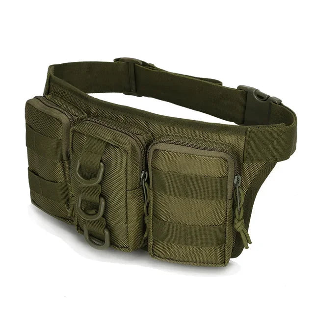 Tactical Men Waist Pack Hiking Waist Bag Outdoor Hunting Sports Bags Climbing Camping Fan Battlefield Fight Tactical Package