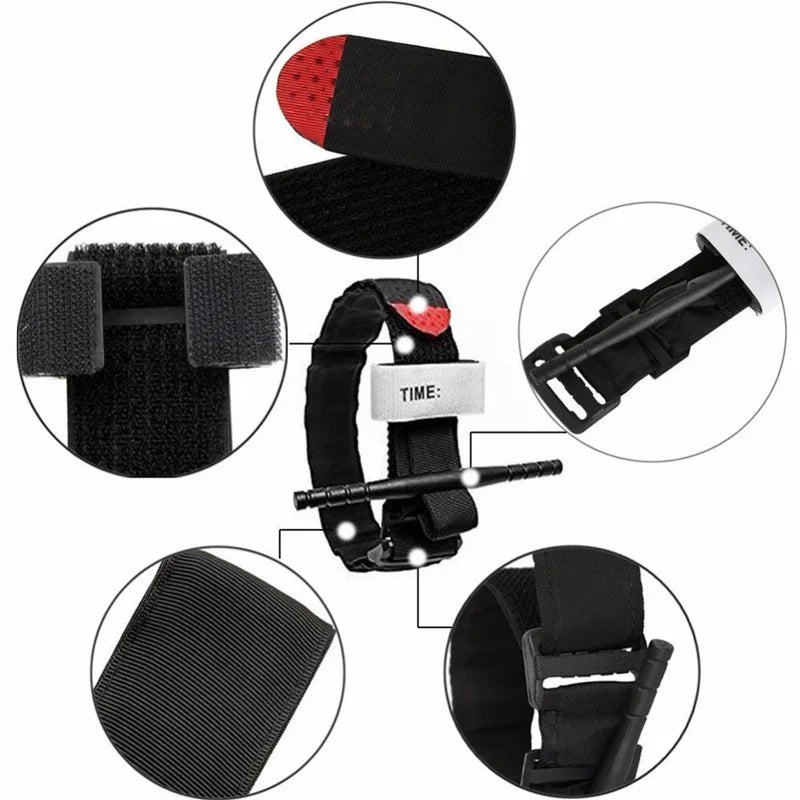 2pcs-4pcs  Tourniquet Survival Tactical Combat Tourniquets Spinning Medical Emergency Belt Outdoor Camping Exploration