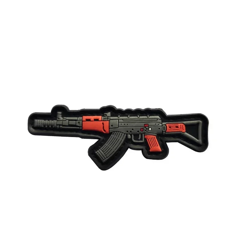 pvc military arms Hook and loop tactical clothing backpack patch tactical packs Clothing diy tactical accessories patch Badge