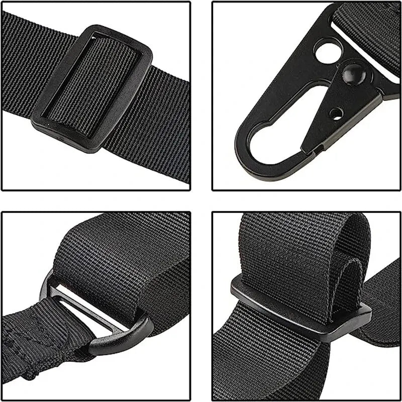 Tactical Dual Point Nylon Sling: Suitable For Hunting And Outdoor Adventures, Adjustable!