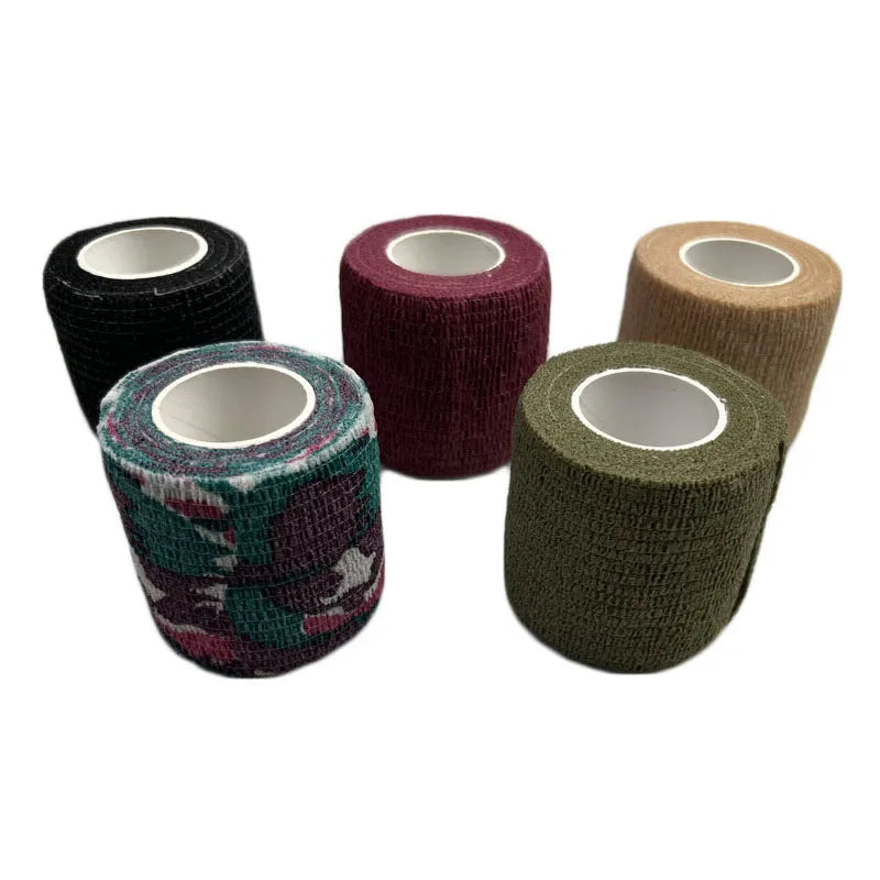 Elastic Bandage Self-adhesive Tape For Finger Wrist Ankle Breathable Sport Fixer Tape Medical Camouflage Wrap Pet Animal Bandage