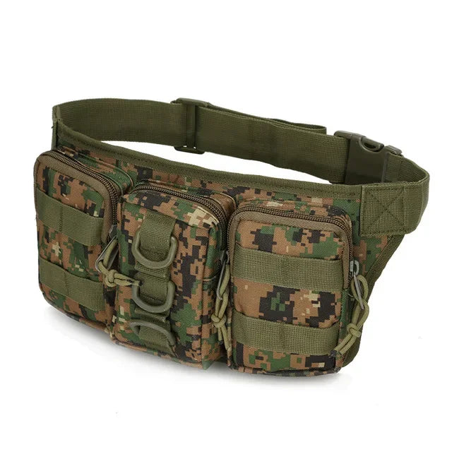 Tactical Men Waist Pack Hiking Waist Bag Outdoor Hunting Sports Bags Climbing Camping Fan Battlefield Fight Tactical Package
