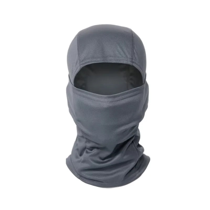 Tactical Windproof Balaclava for Bicycle Riding, Full Cover, Outdoor Hunting, Hiking Head, Warm Shield, Ski Scarf
