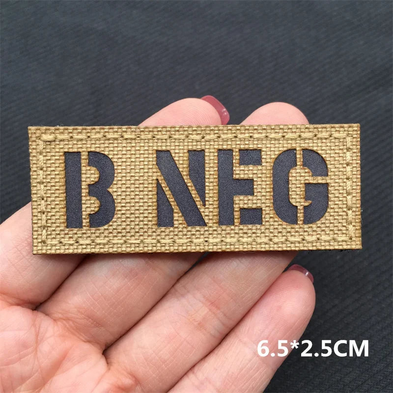 Tactical Patches IR Infrared Reflective Morale Patches on Backpack Vest Clothing Outdoor Badges Hook&Loop