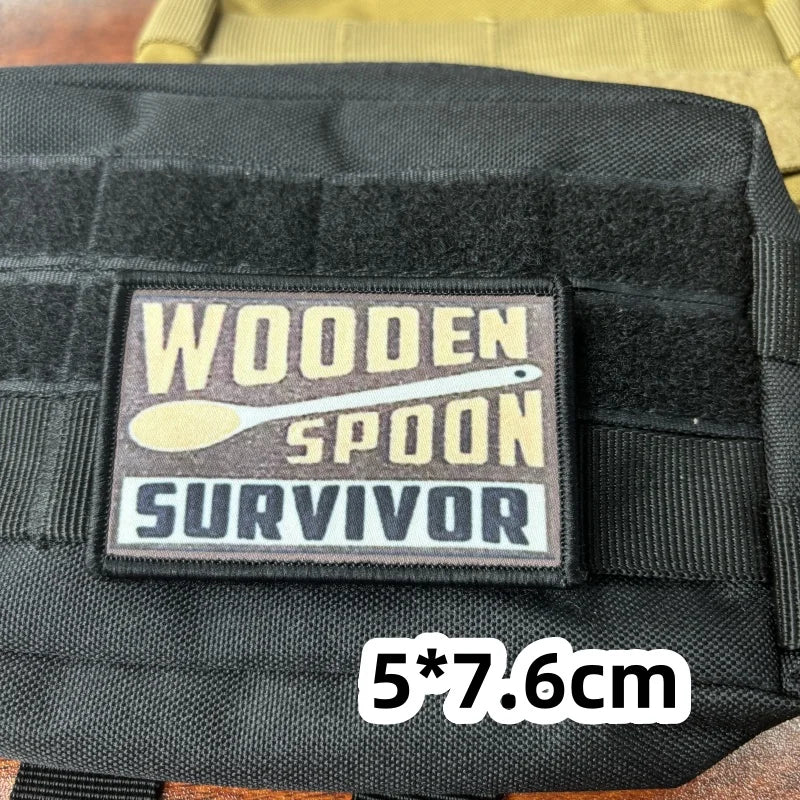 Tactical Gun Bullet Analysis Patch Fun Printed Hook and Loop Emblem Military Skeletor Death Skull Morale Badge Backpack Stickers