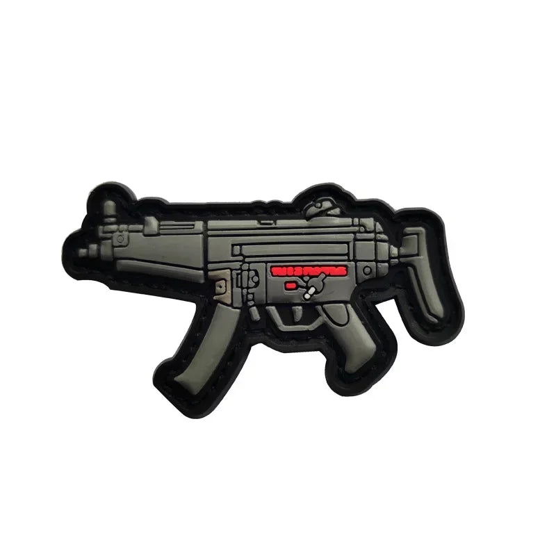 pvc military arms Hook and loop tactical clothing backpack patch tactical packs Clothing diy tactical accessories patch Badge