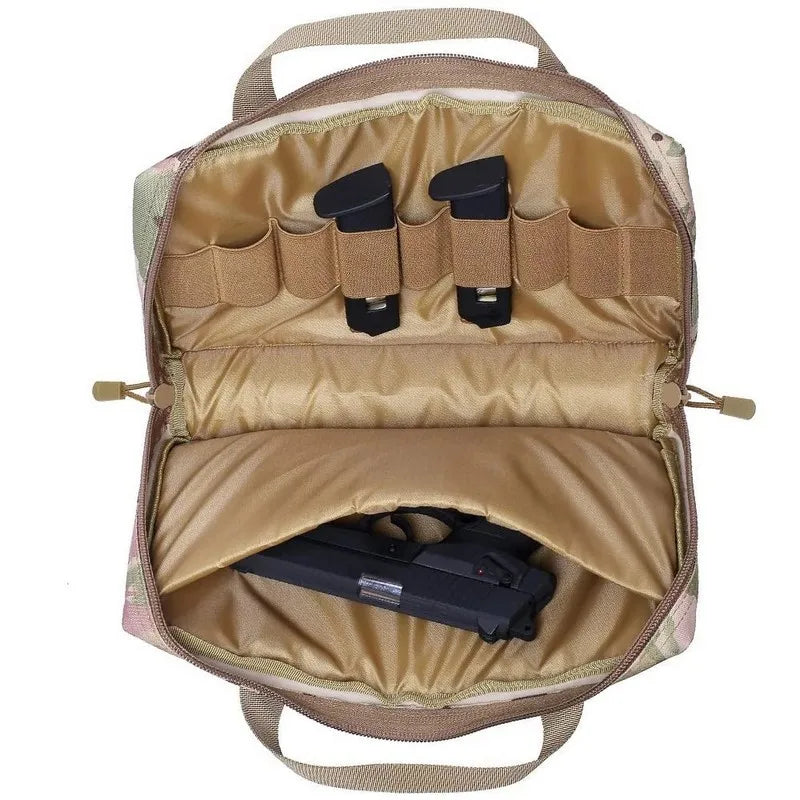 Gun Carry Bag EDC Tool Pouch Outdoor Hunting Accessories Magazine Pouch Holder Pistol Handgun Protection Case Holster